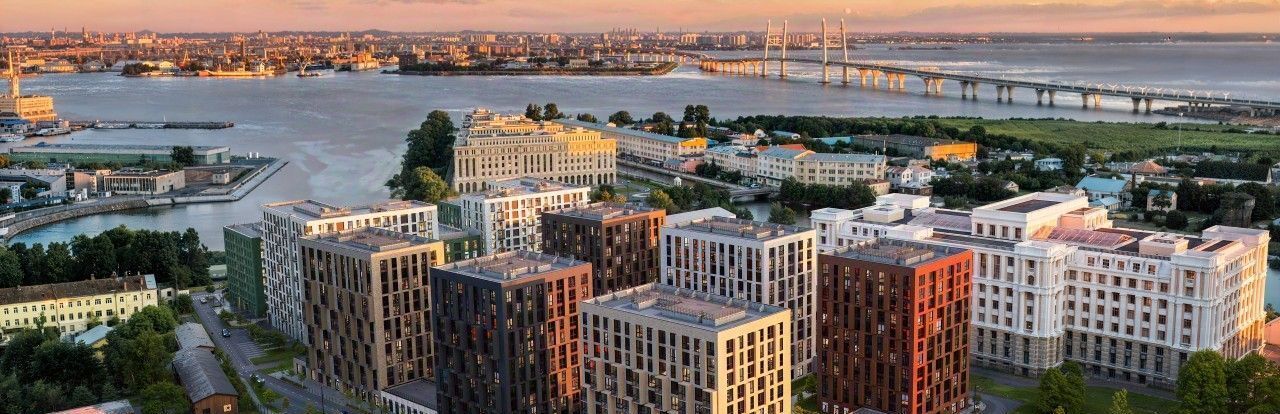 квартира г Санкт-Петербург метро Приморская ЖК Шкиперский 19 округ Гавань фото 7