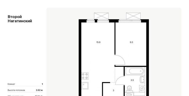 метро Нагатинская проезд Нагатинский 1-й 2/3 фото