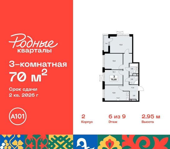 Толстопальцево, пос. Марушкинское, кв-л 33, з/у 3, д. 2 фото