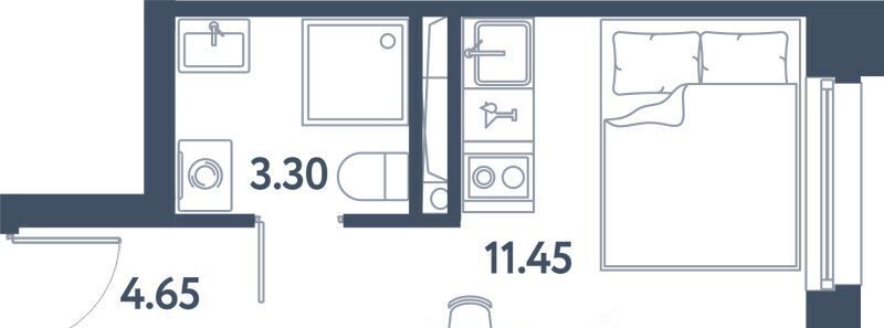 квартира г Санкт-Петербург ш Московское 13жз Звездная фото 1