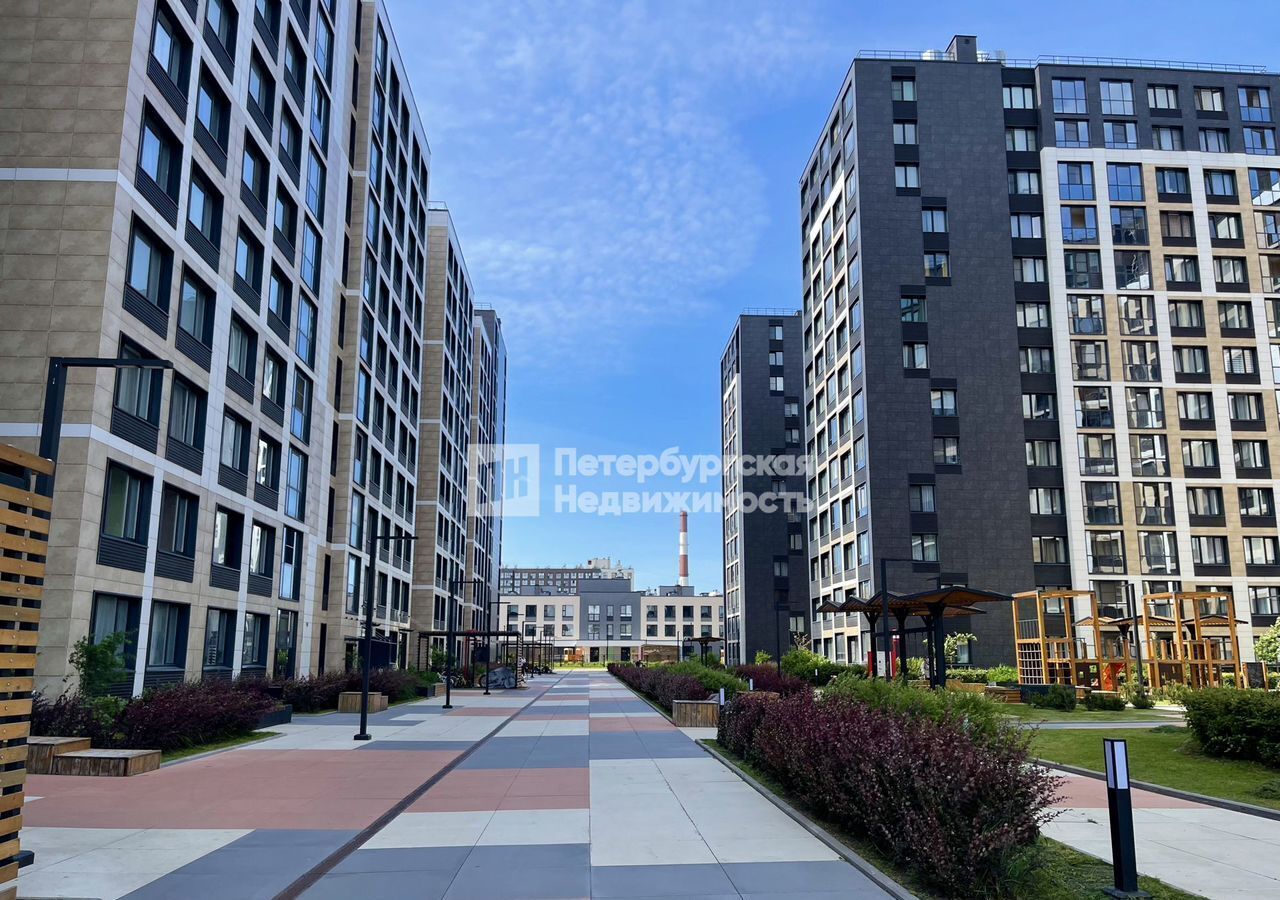 квартира г Санкт-Петербург метро Волковская ул Тосина 6 ЖК «Автограф в центре» округ Волковское фото 2