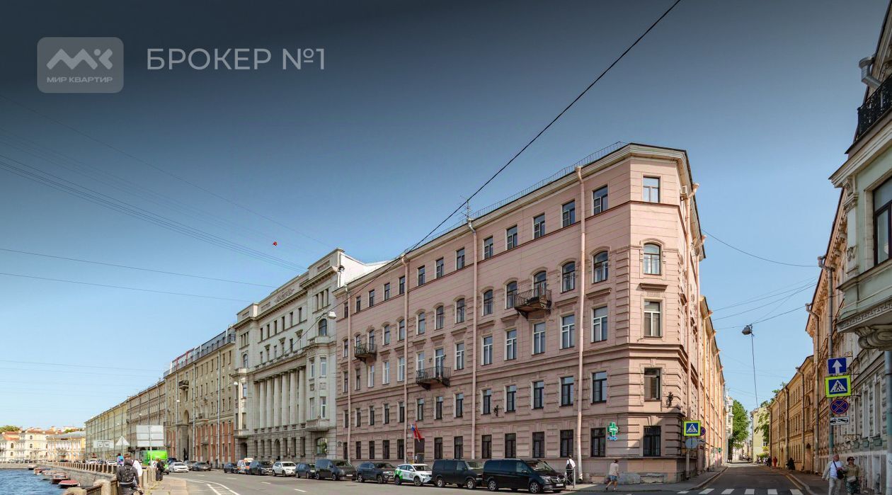 квартира г Санкт-Петербург метро Владимирская пер Щербаков 2/58 фото 35