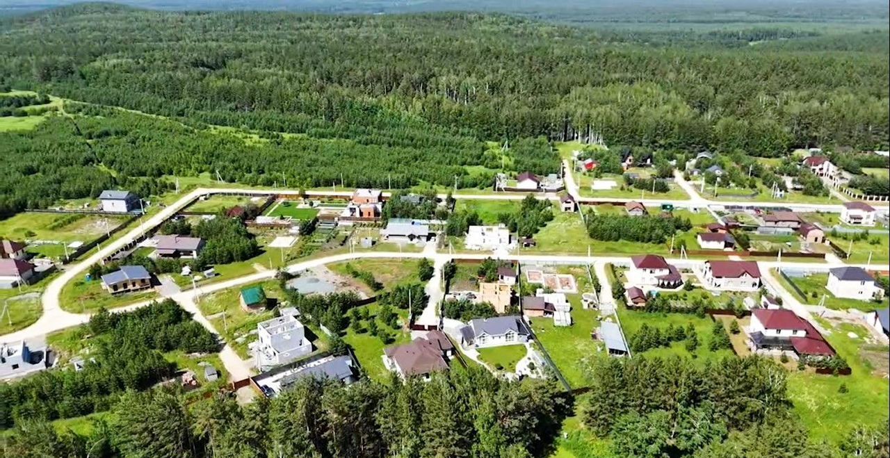 земля г Полевской с Курганово ул Сиреневая коттеджный пос. Сакура Парк, Екатеринбург фото 4