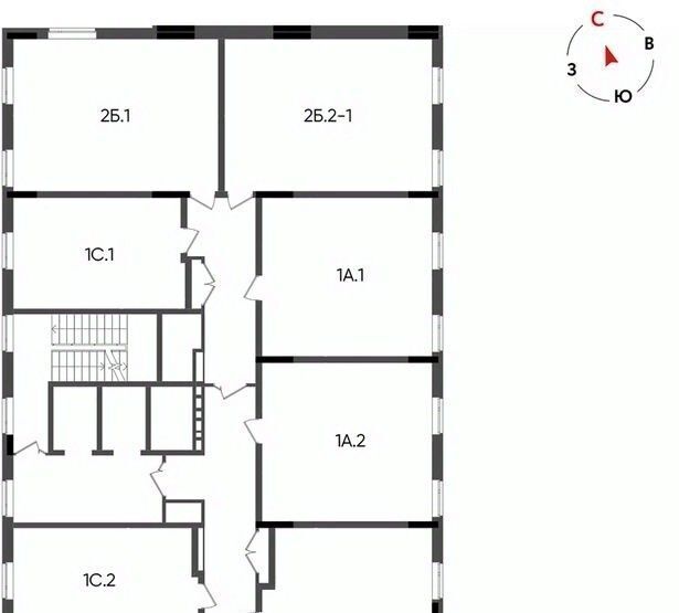 квартира г Казань метро Горки ЖК «Вознесенский квартал» фото 2