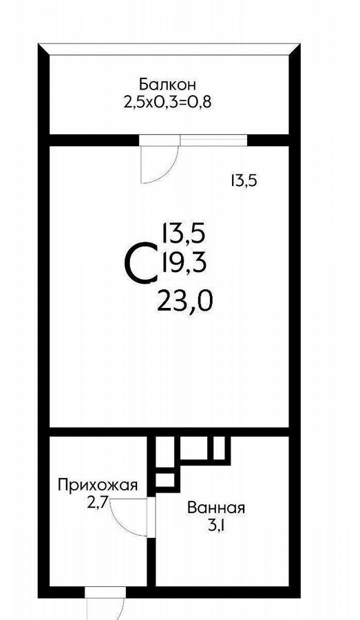 квартира г Краснодар р-н Прикубанский ул Тепличная 62/1к 4 фото 9
