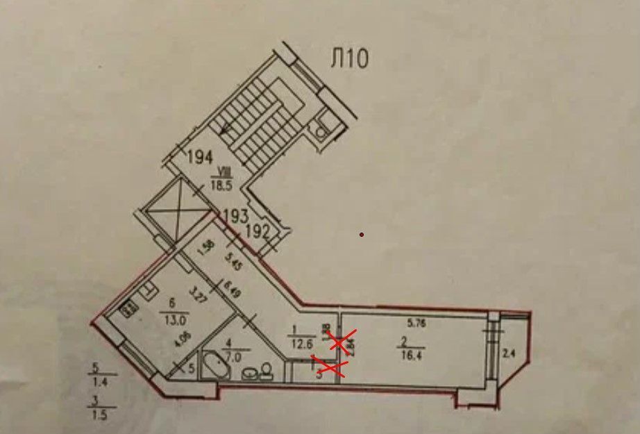 квартира г Санкт-Петербург метро Озерки ул 1-я Утиная 28 округ Коломяги фото 17