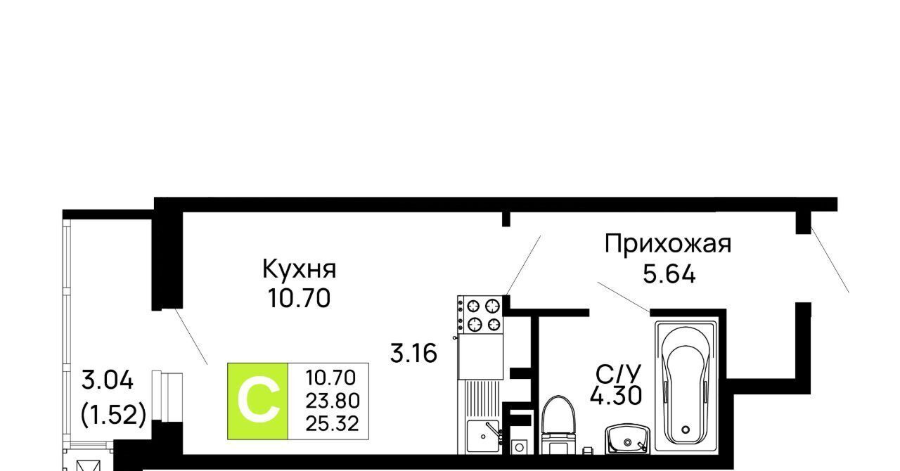 квартира г Майкоп ул 9 Мая 14а фото 1
