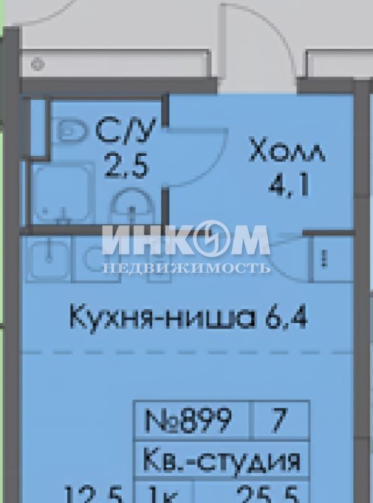 квартира г Москва метро Коломенская проезд Нагатинский 1-й 6к/1 муниципальный округ Нагатино-Садовники фото 2