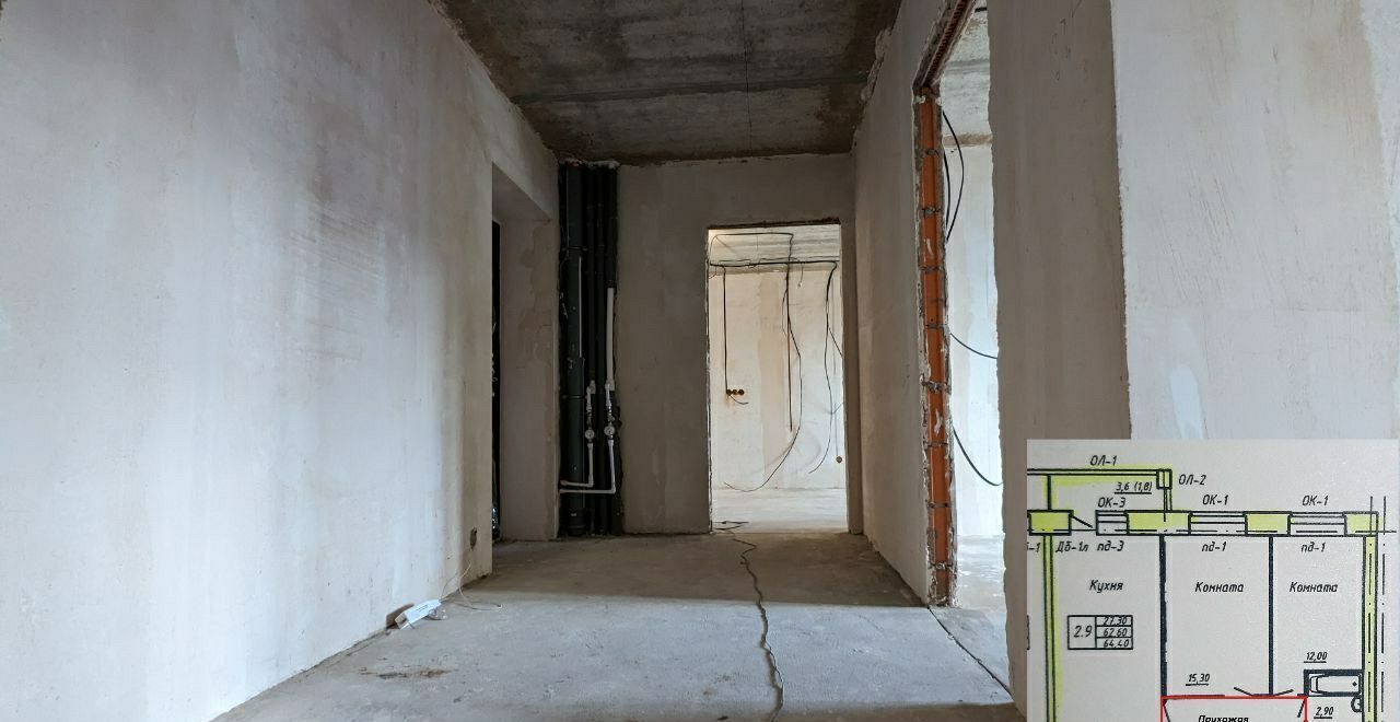 квартира г Вологда Можайский ул Молодежная 20б ЖК «Любимый дом» фото 5