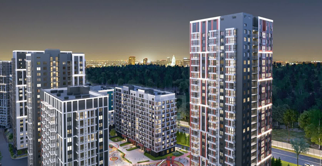 квартира г Красноярск р-н Октябрьский пр-кт Свободный 66р/4 фото 2