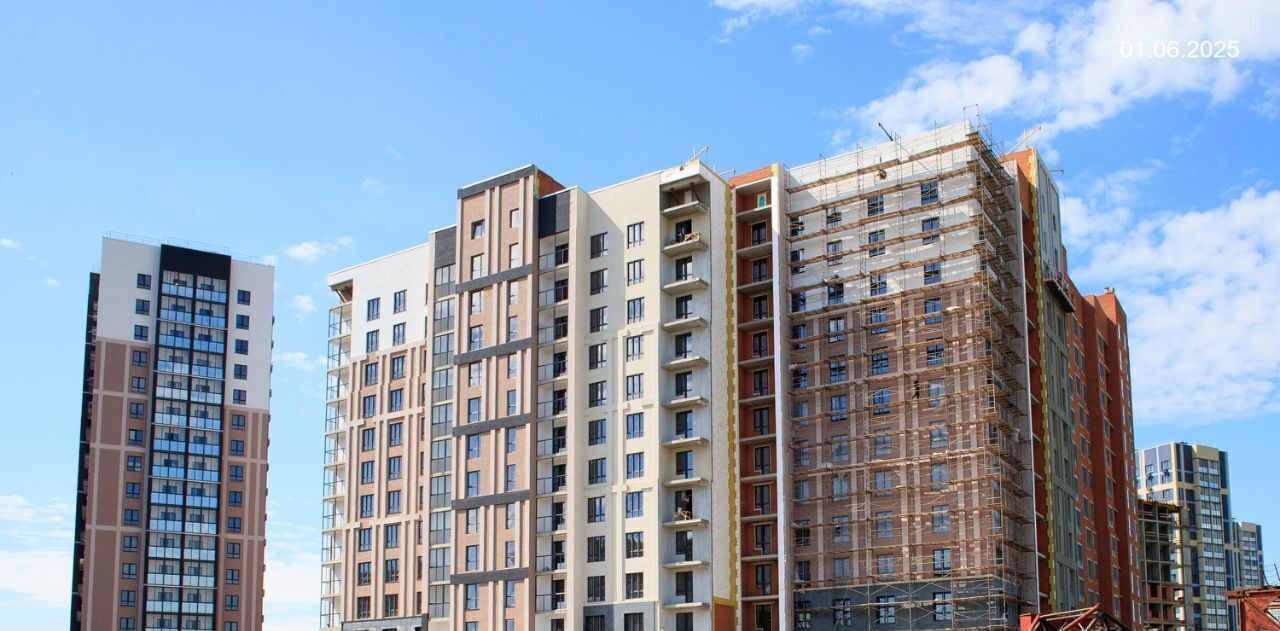 квартира г Кемерово р-н Ленинский пр-кт Ленинградский 53к/2с ЖК «Верхний бульвар» фото 2