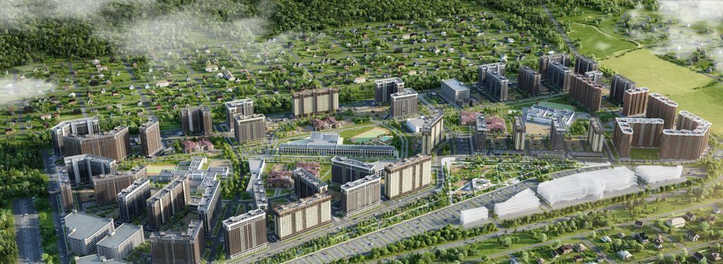 квартира г Краснодар р-н Прикубанский ул им. Анны Ахматовой Мкр. «DOGMA PARK» фото 22
