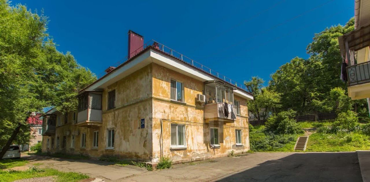 квартира г Владивосток р-н Первореченский ул Иртышская 34 фото 25