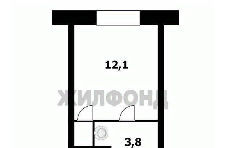 квартира г Новосибирск Заельцовская ул Объединения 52 фото 14