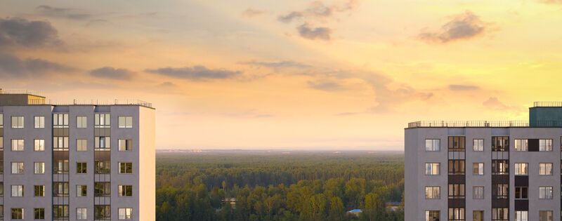 квартира г Санкт-Петербург Полюстрово ул Чарушинская ЖК «Цветной город» 12 ст 1 фото 2