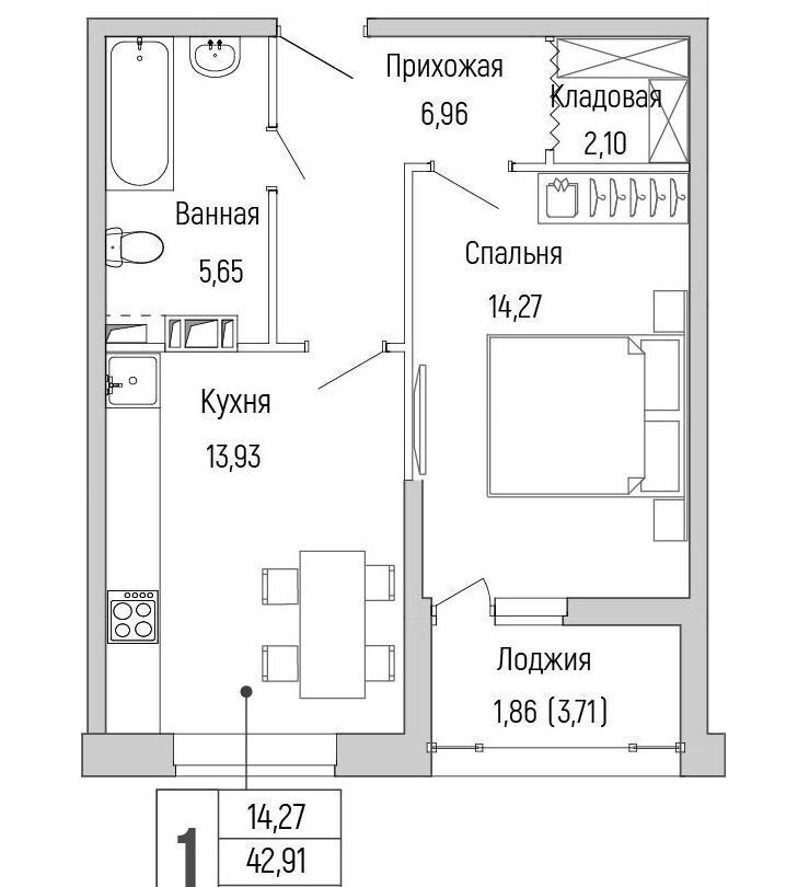 квартира г Красногорск Жилой дом М-5 ш. Новорижское фото 1