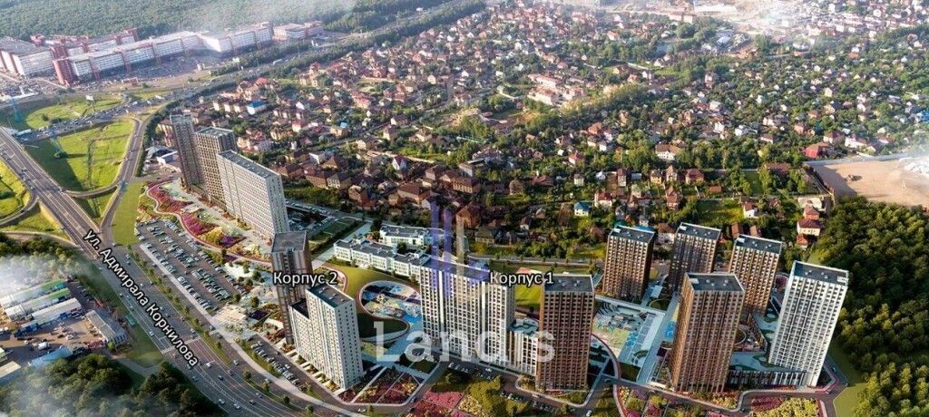 квартира г Москва п Мосрентген ЖК «Квартал Румянцево» метро Саларьево поселение Мосрентген фото 3