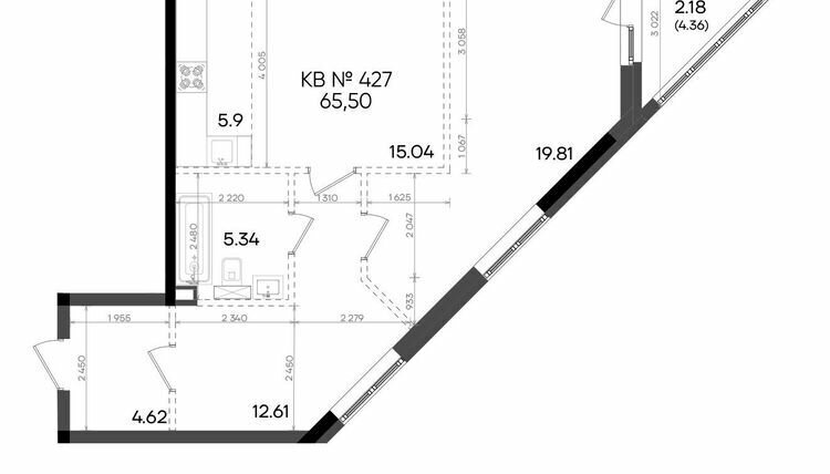 квартира г Казань метро Горки р-н Советский ул Аделя Кутуя 181 фото 1