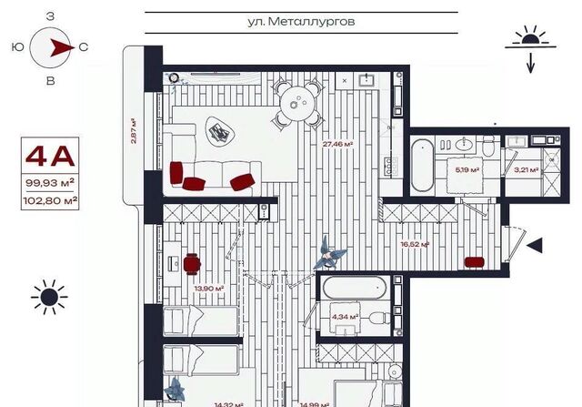 ул. Металлургов, 10 фото