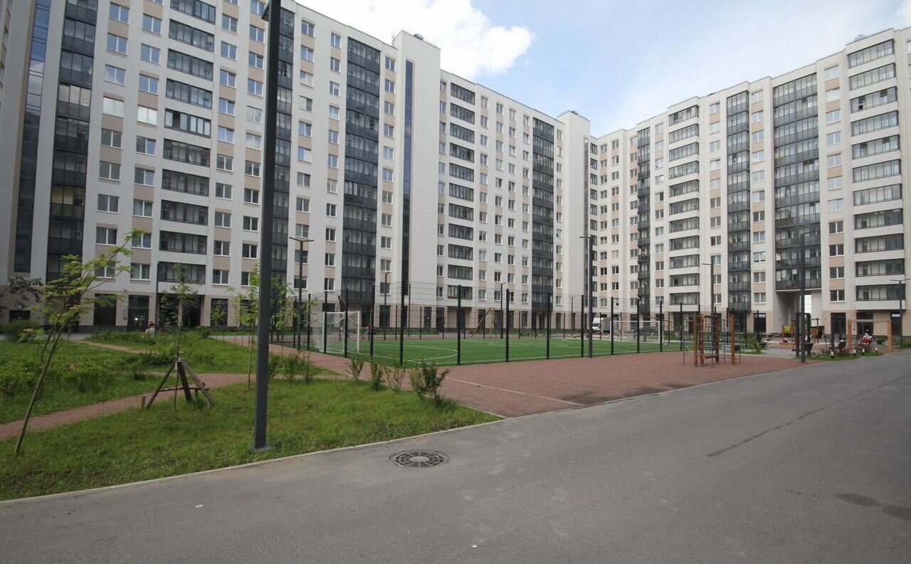 квартира г Кудрово Северное Кудрово пр-кт Строителей 1к/2 ЖК iD Kudrovo Улица Дыбенко, Заневское городское поселение фото 2