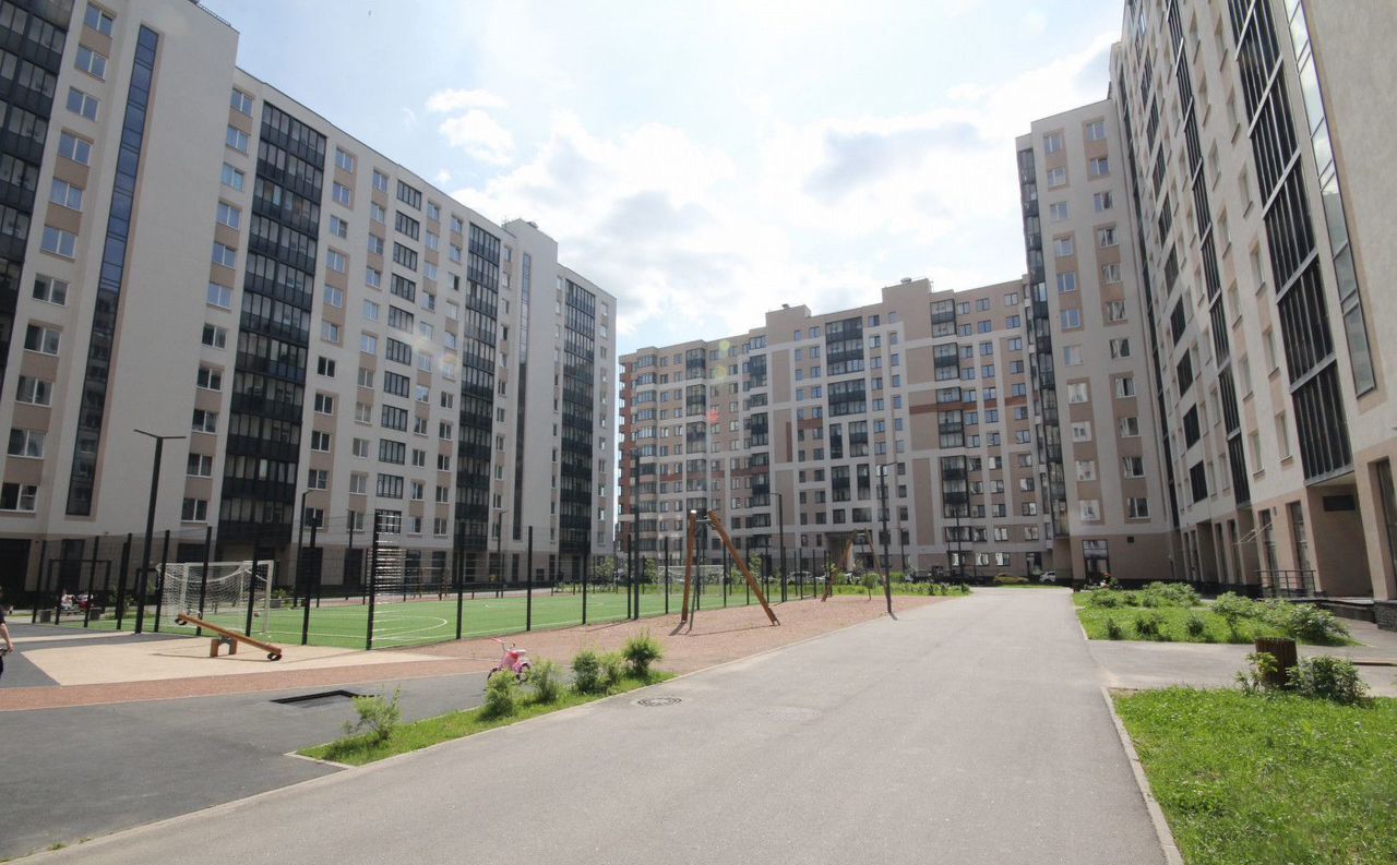 квартира г Кудрово Северное Кудрово пр-кт Строителей 1к/2 ЖК iD Kudrovo Улица Дыбенко, Заневское городское поселение фото 4