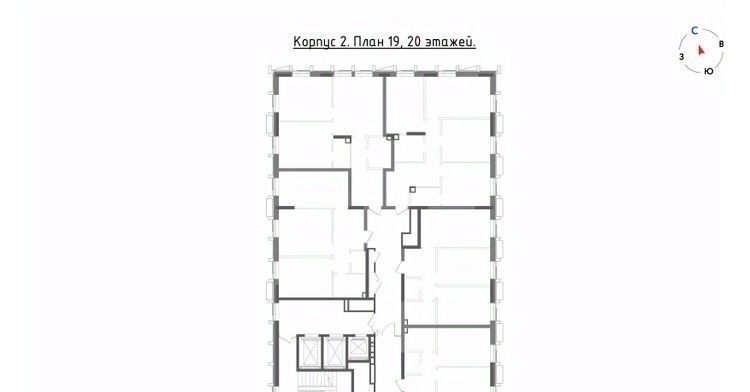квартира г Казань метро Горки р-н Советский ЖК «Вознесенский квартал» фото 2