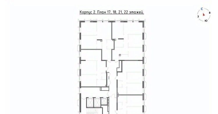 квартира г Казань метро Горки р-н Советский ЖК «Вознесенский квартал» фото 2