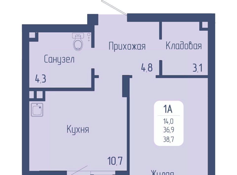 квартира г Красноярск р-н Октябрьский пр-кт Свободный фото 1