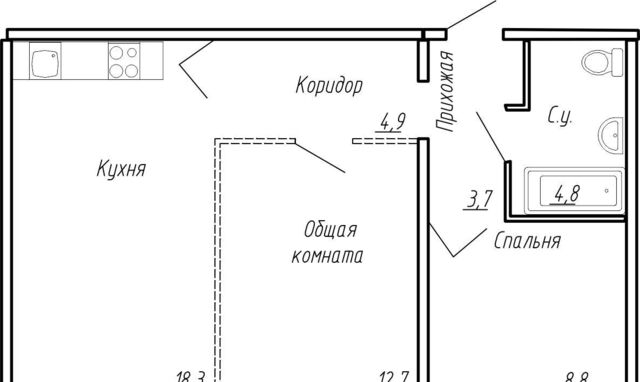 ЖК «Сибирь» Рыбацкое фото