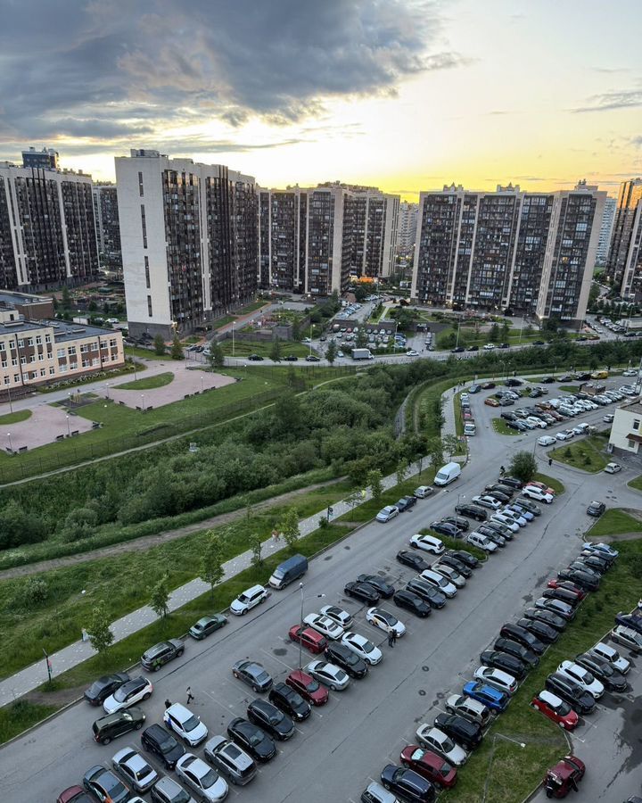 квартира р-н Всеволожский г Мурино пр-кт Авиаторов Балтики 3к/1 ЖК «Девятый вал» Девяткино, Муринское городское поселение фото 21