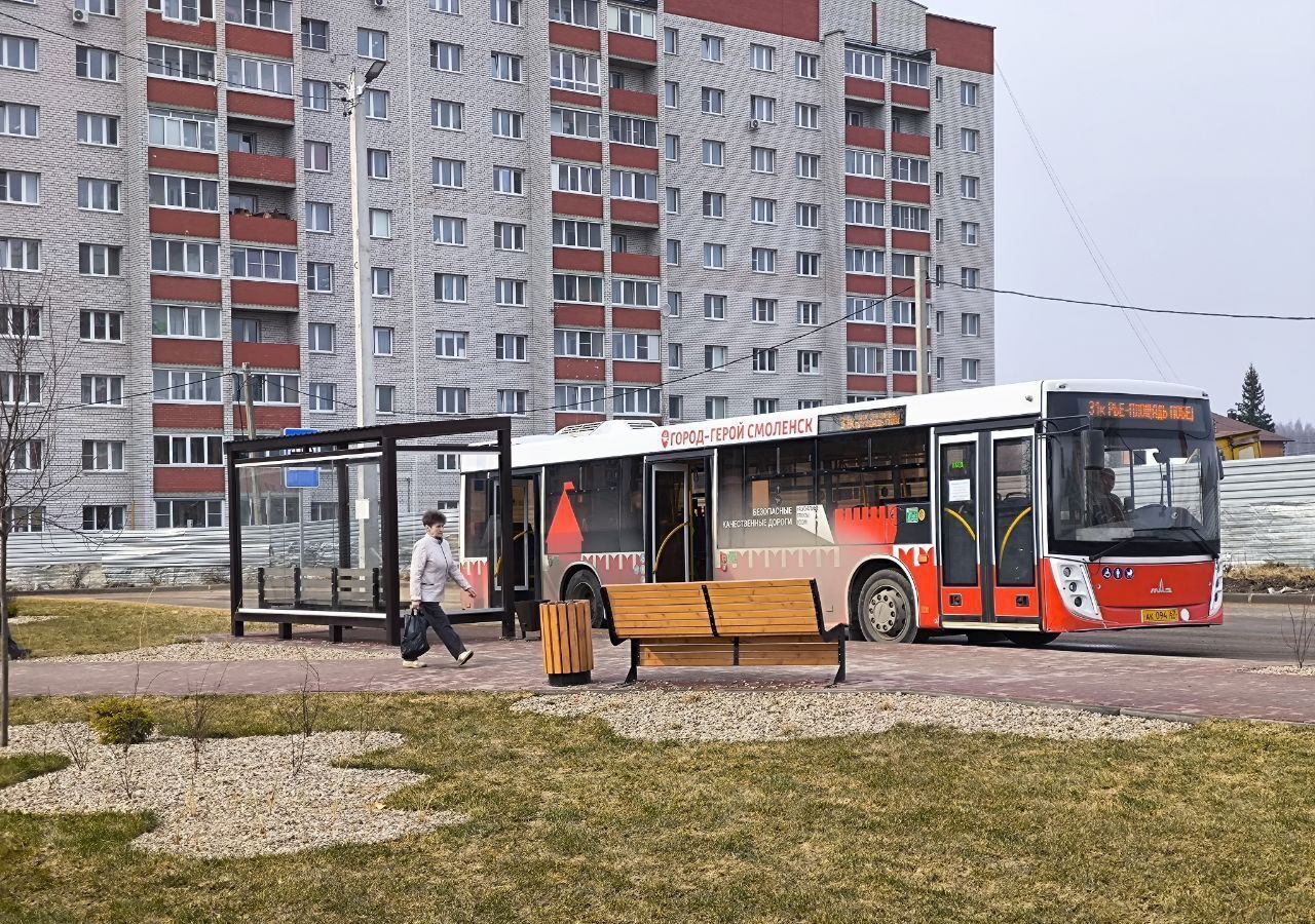 квартира г Смоленск р-н Ленинский проезд Ипподромный 34 ЖК «Загорье» фото 18
