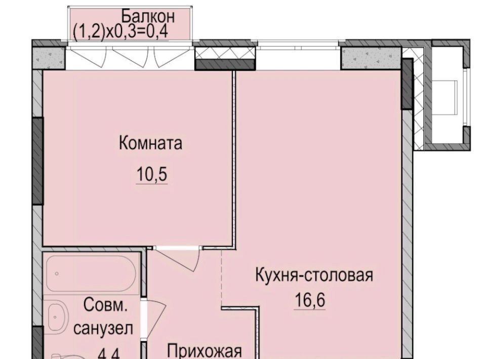 квартира г Казань ЖК «Ферма-2» Проспект Победы, жилмассив фото 1