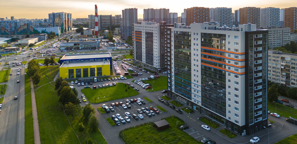 квартира г Санкт-Петербург метро Улица Дыбенко ул Крыленко 14с/3 апарт-комплекс «WINGS апартаменты на Крыленко» округ № 54 фото 25