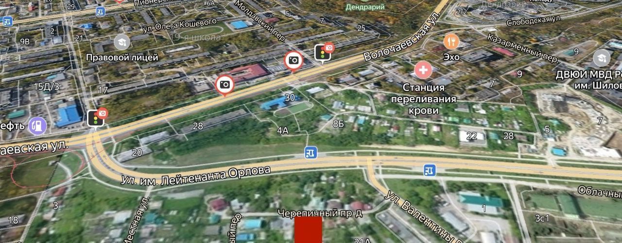 земля г Хабаровск р-н Индустриальный проезд Черепичный фото 1
