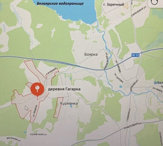 д Гагарка ул Клубная 24 Белоярский фото