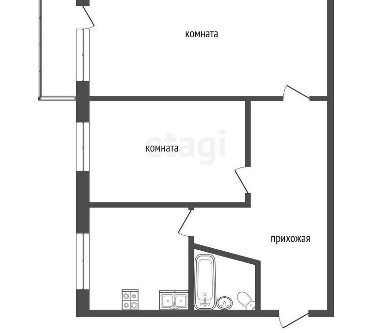 квартира г Верхняя Салда ул Воронова 11 фото 1