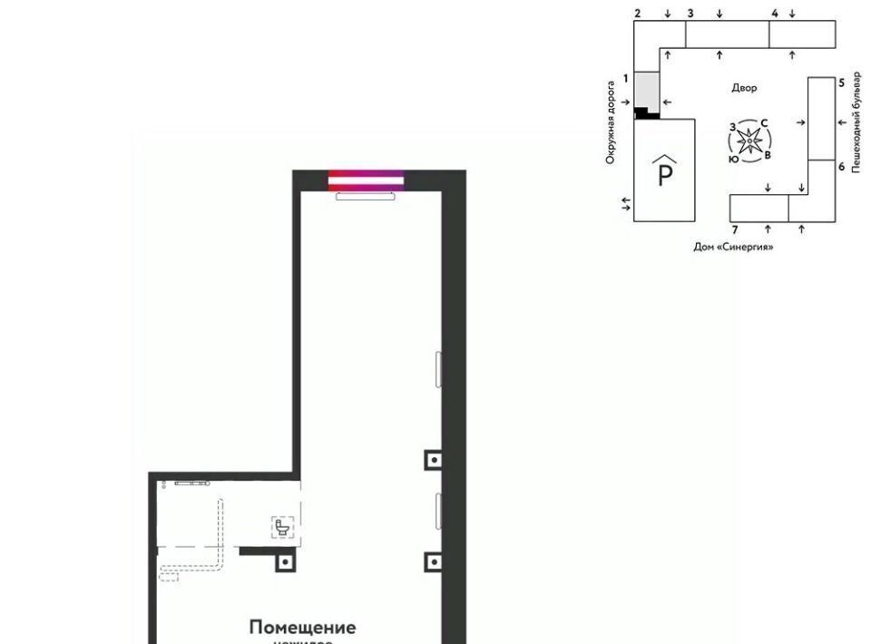 торговое помещение г Тюмень р-н Калининский ул Интернациональная 199к/10 фото 1