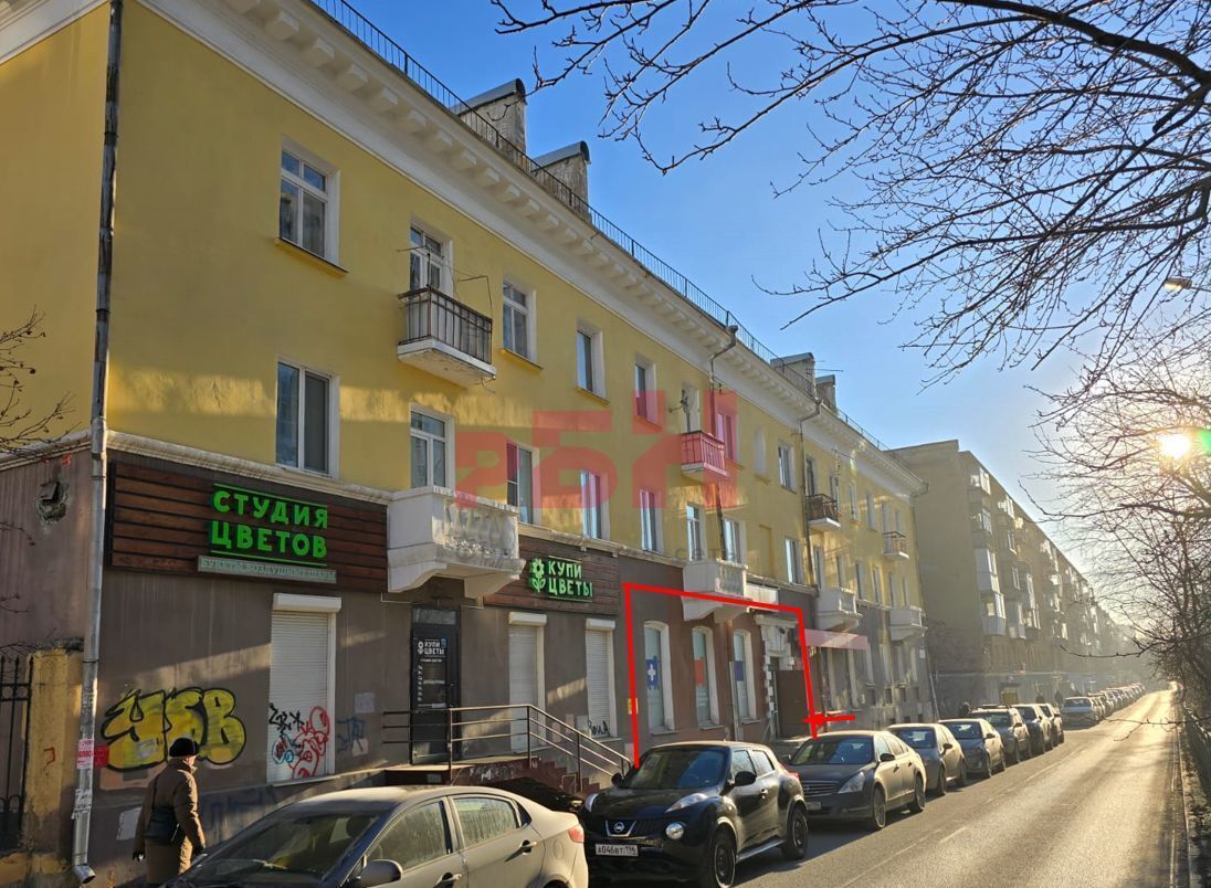 торговое помещение г Екатеринбург р-н Кировский Динамо ул Бажова 45 фото 1