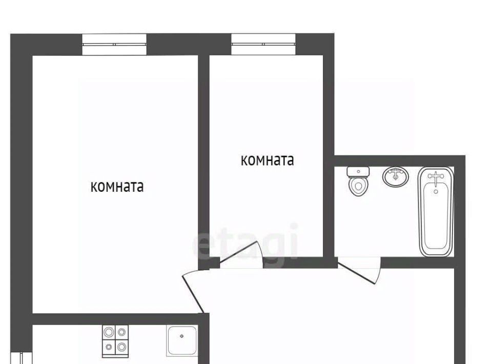 квартира г Петропавловск-Камчатский проезд Космический 5б фото 2