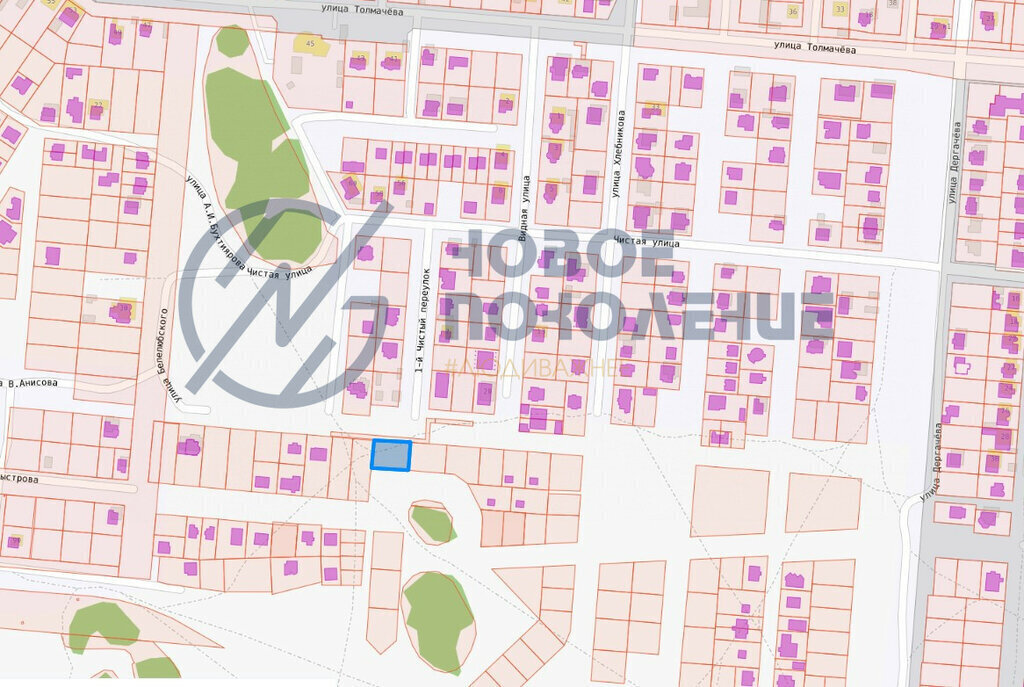 земля г Омск пер 1-й Чистый фото 1