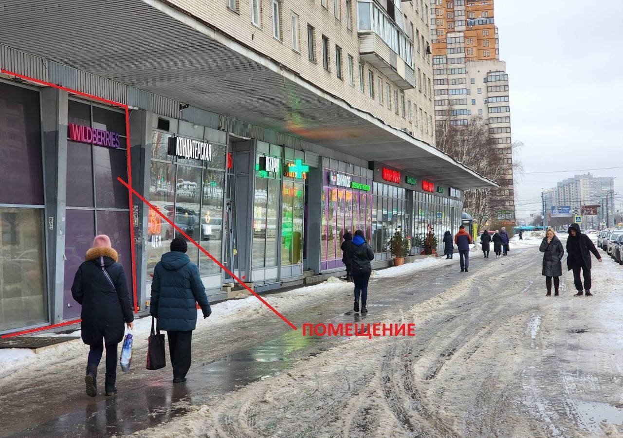 торговое помещение г Санкт-Петербург метро Проспект Славы пр-кт Славы 30к/1 округ Купчино фото 2