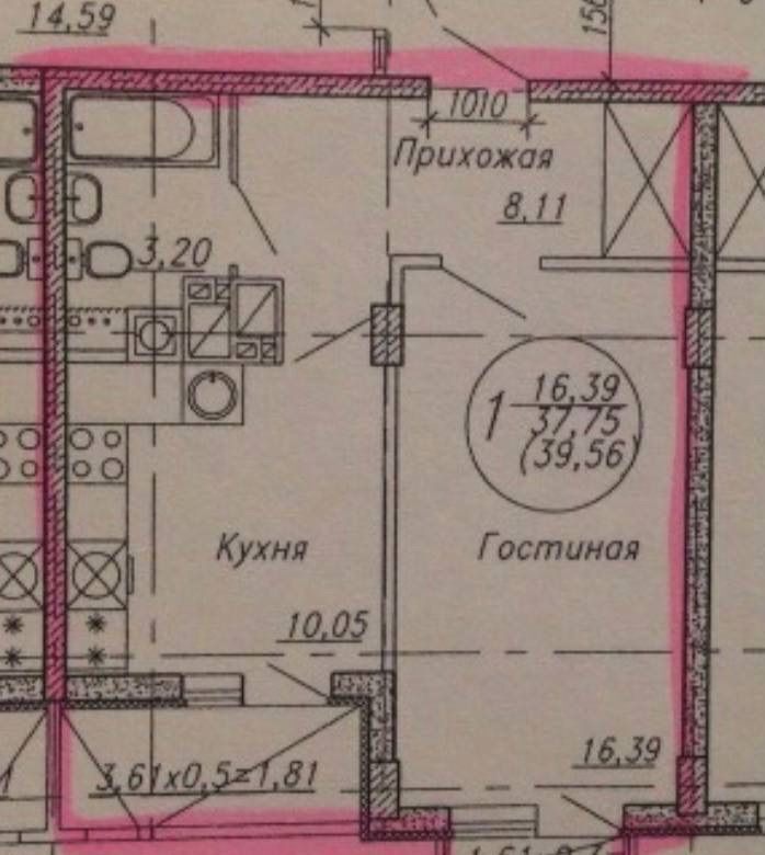 квартира р-н Анапский г Анапа ул Шевченко 288ак/2 фото 12