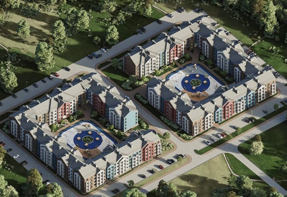 квартира р-н Зеленоградский г Зеленоградск п Вишневое корп. 1, этап 1 фото 5