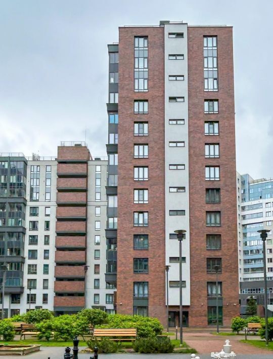квартира г Санкт-Петербург метро Площадь Ленина пр-кт Пискарёвский 1 округ Большая Охта фото 37