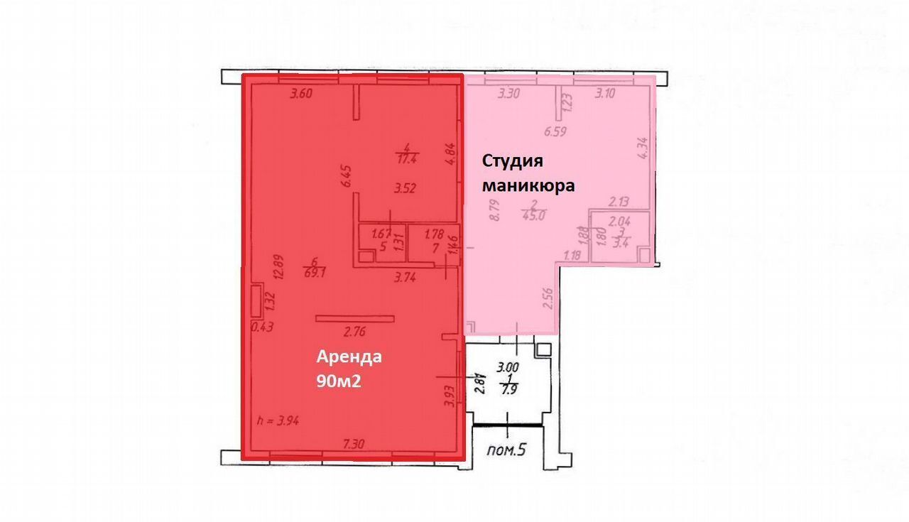 торговое помещение г Пушкино ул Сретенская 2 г. о. Пушкинский фото 3