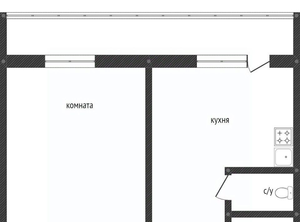 квартира г Белгород Восточный ул Королева 37 фото 1