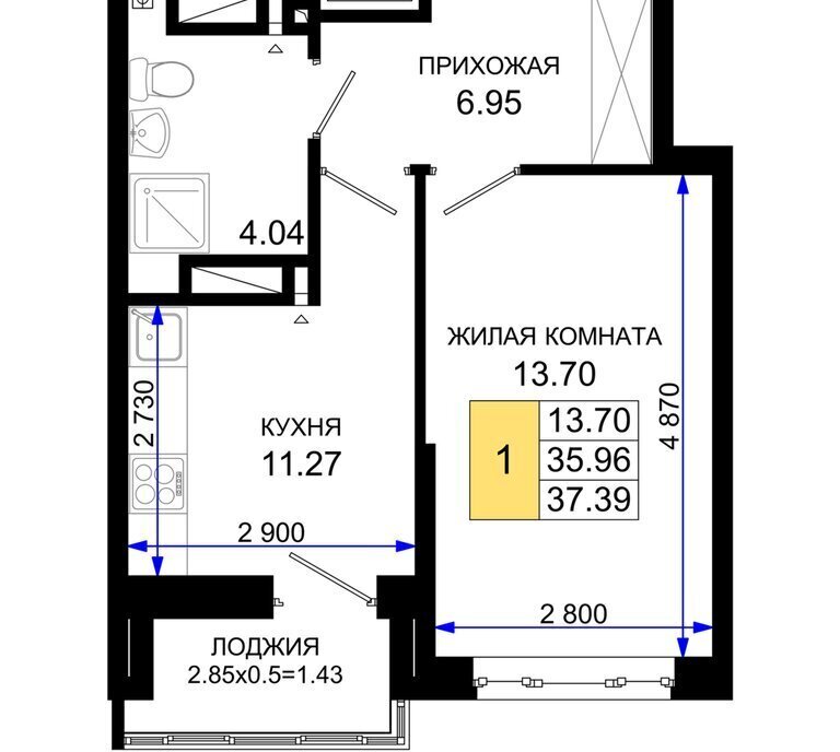квартира г Ростов-на-Дону р-н Октябрьский Нефтекачка ЖК «Октябрь Парк» квартал фото 1