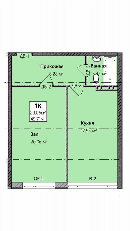 квартира г Махачкала р-н Кировский Благородная ул., 13 фото 1