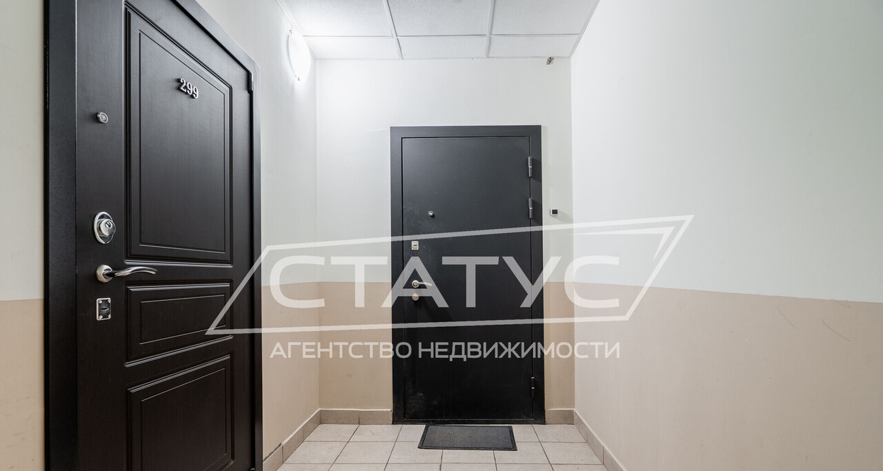 квартира г Санкт-Петербург метро Пролетарская Обуховский пр-кт Обуховской Обороны 110/1 округ Обуховский фото 23