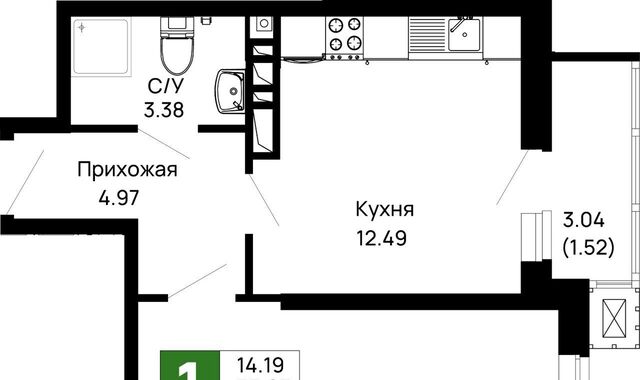 квартира ул 9 Мая 14а фото